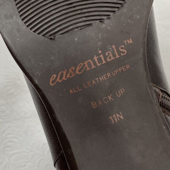 Easentials Etienne Aigner 11N Brown Ankle Boots - Picture 13 of 13